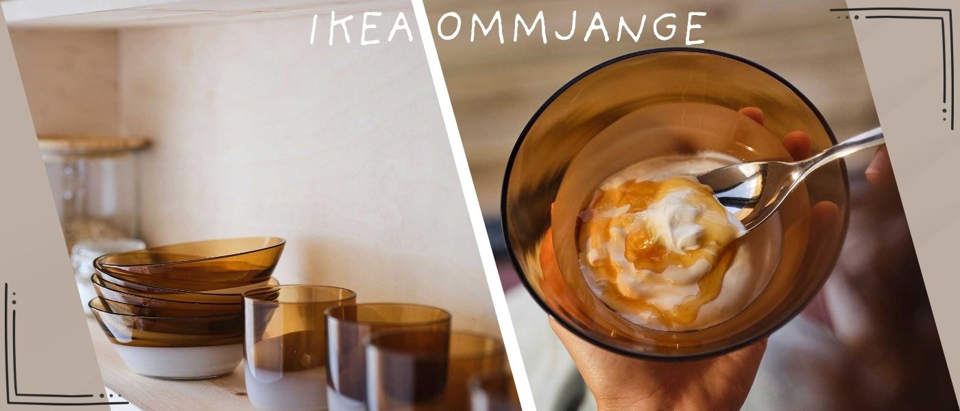 کاسه ایکیا مدل IKEA OMMJANGE